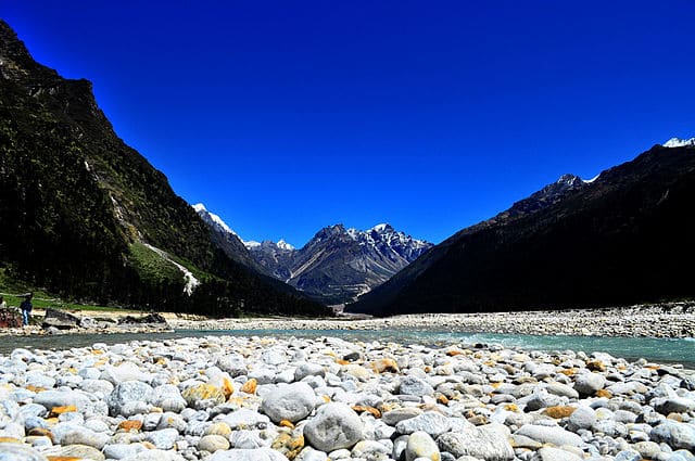 Spectacular view of Yumthang Valley